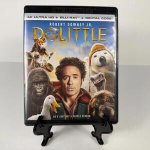 Dolittle (4K Ultra HD + Blu-ray, 2020) w/ Digital Download - Robert Downey Jr.